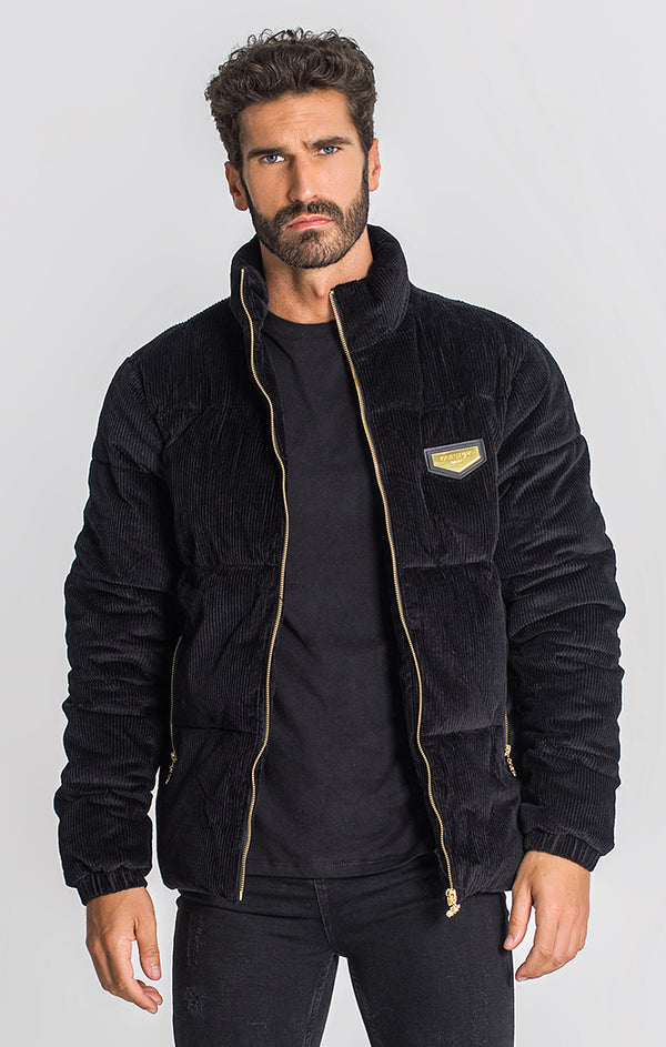Black Liverpool Corduroy Jacket