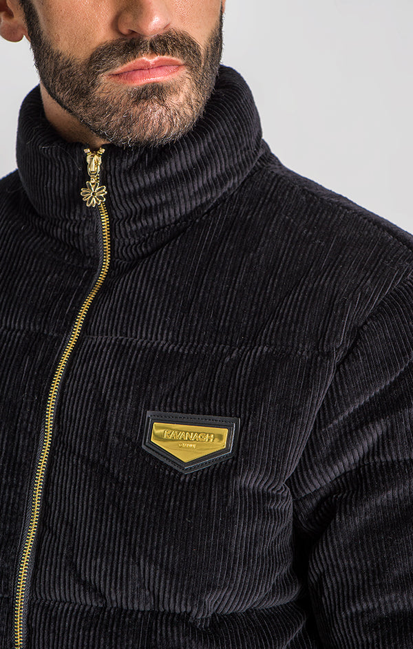 Black Liverpool Corduroy Jacket