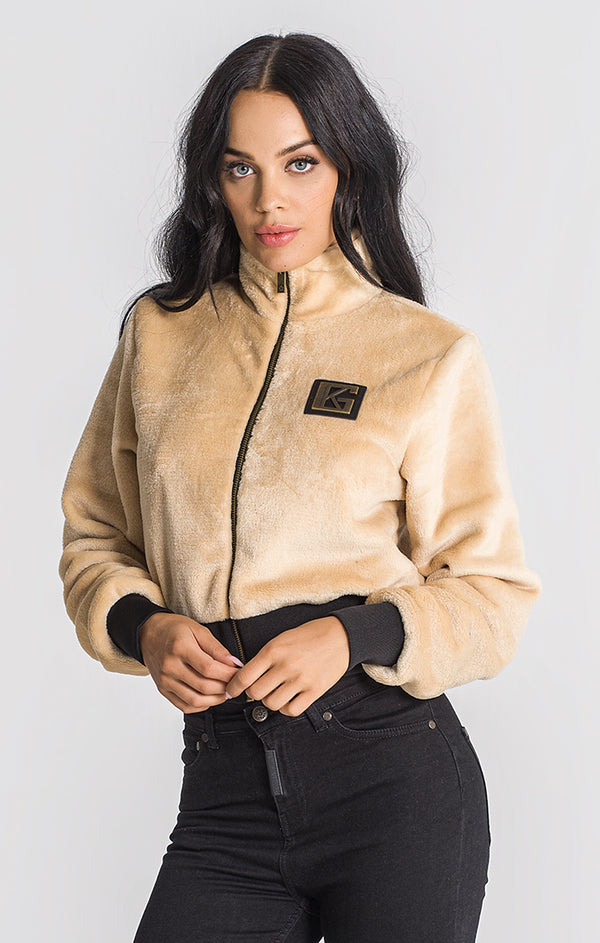 Beige GK Iron Sherpa Jacket