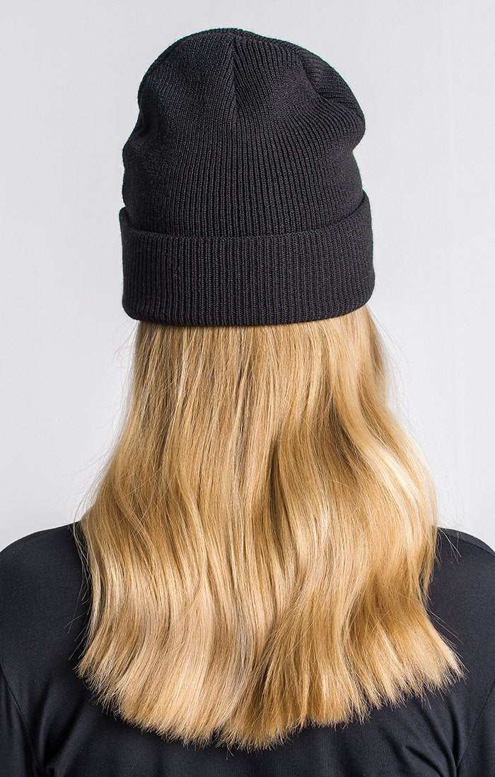 Black Beanie With Multicolor GK Logo