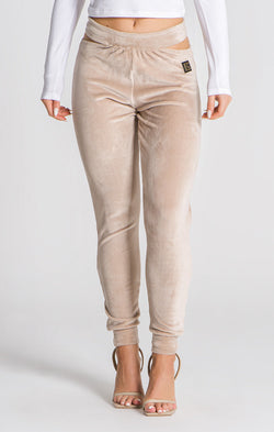 Beige That Is Hot! Joggers
