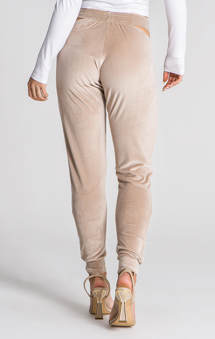 Beige That Is Hot! Joggers