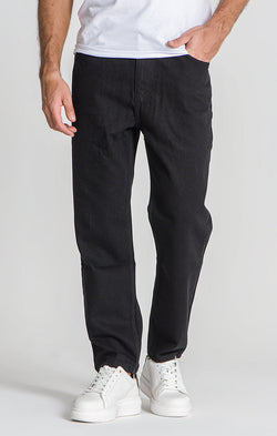 Black Balloon Leg Jeans