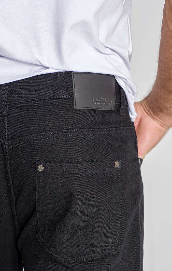 Black Balloon Leg Jeans