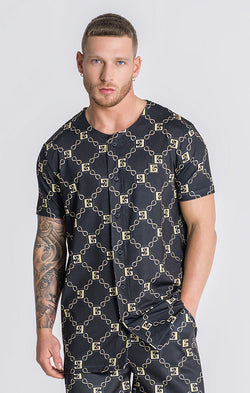 Black Chained Shirt