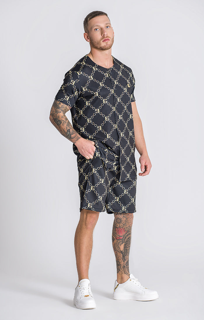 Black Chained Shirt