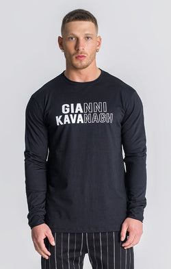 Black Edge Long Sleeve Tee
