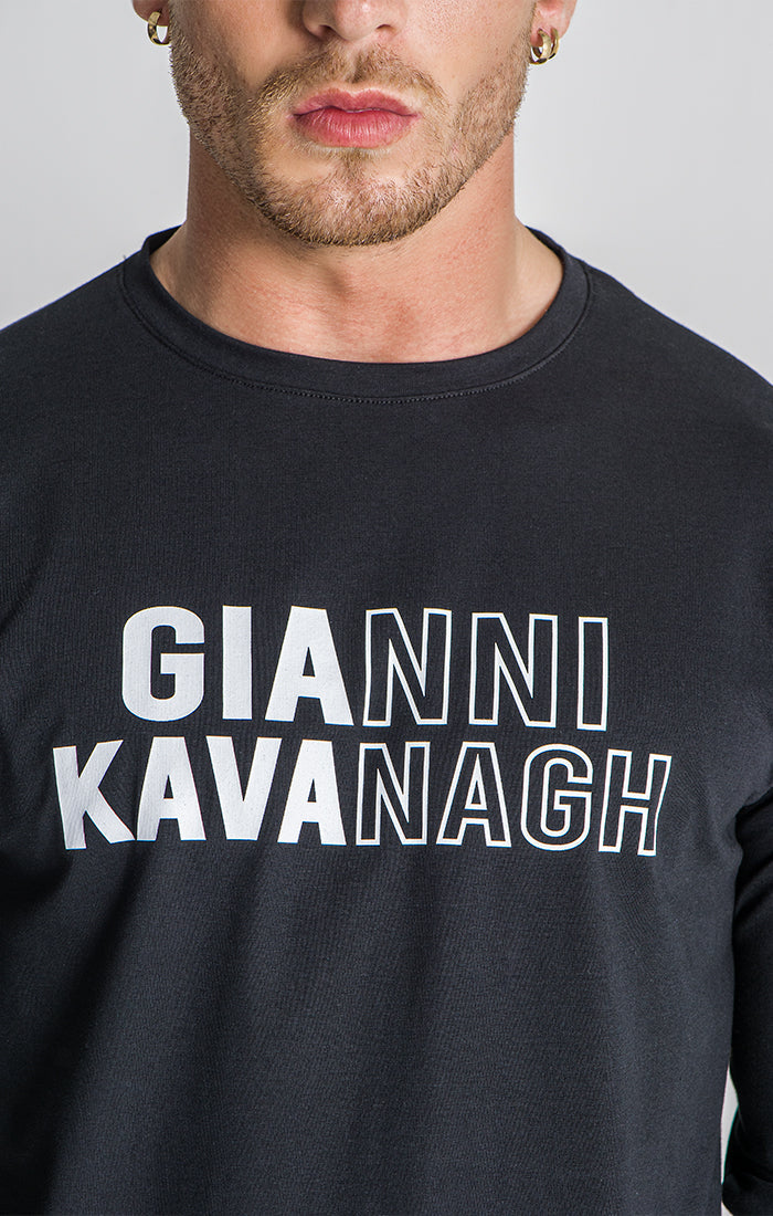 Black Edge Long Sleeve Tee