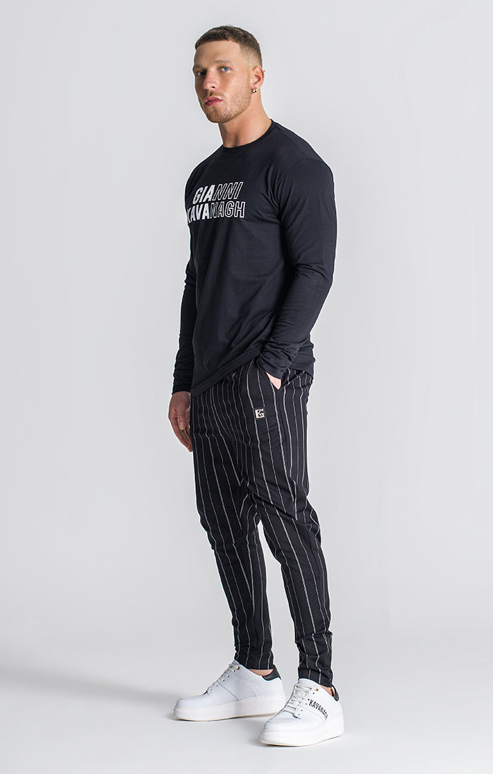 Black Edge Long Sleeve Tee