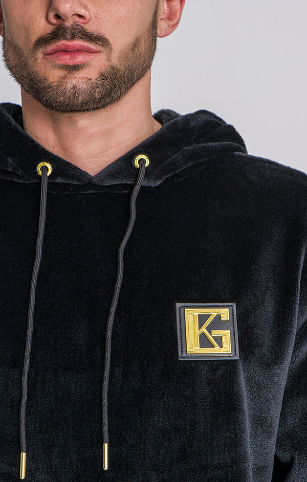 Black GK Iron Sherpa Hoodie