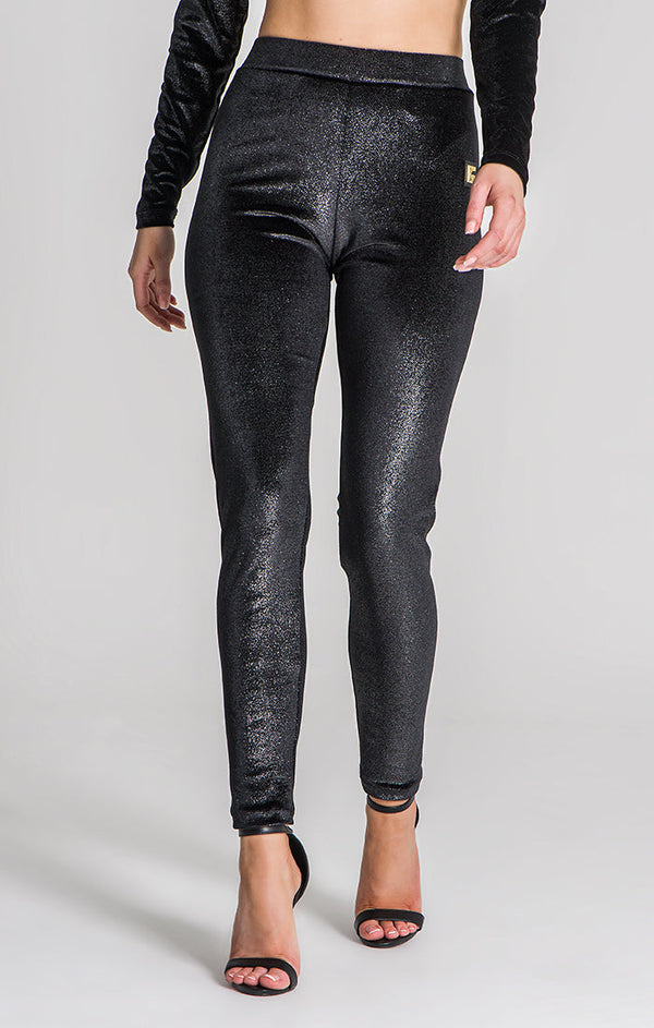 Black Novel Leggings