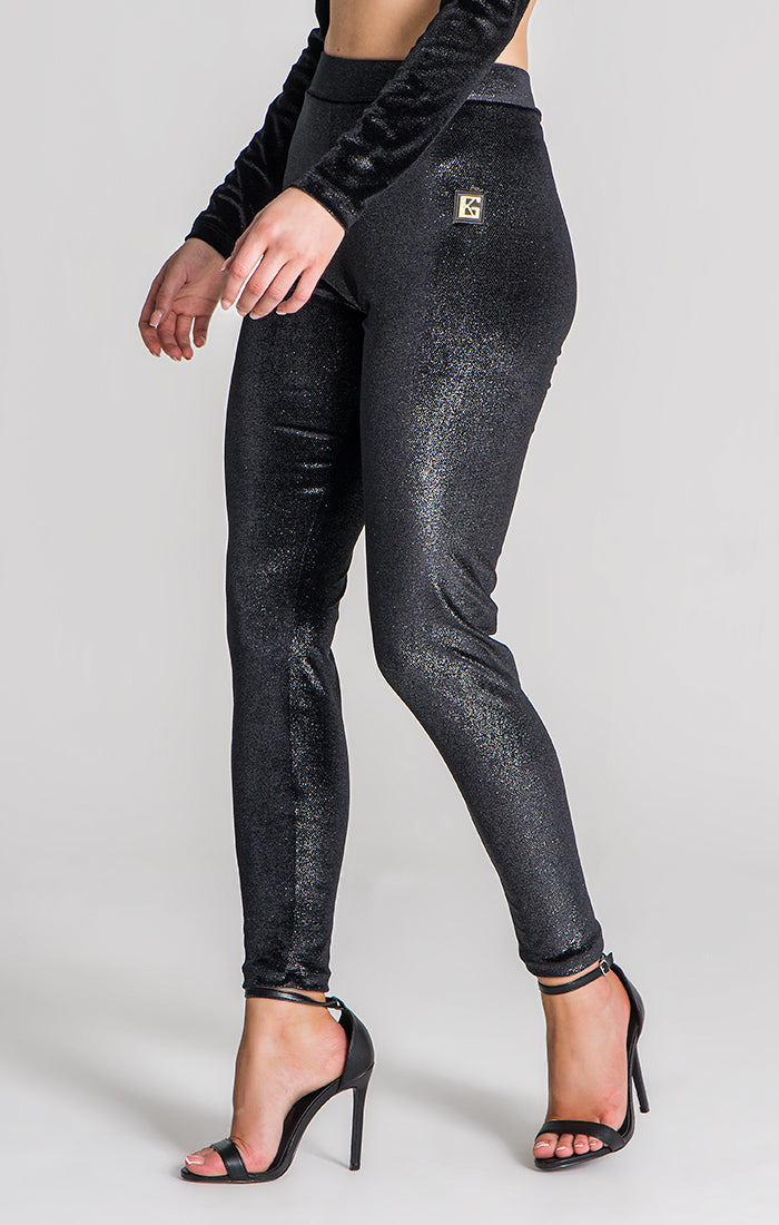 Black Novel Leggings