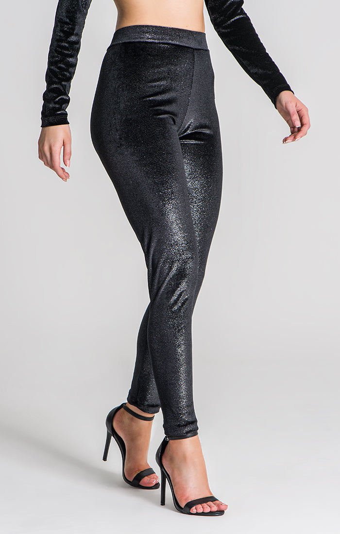 Black Novel Leggings