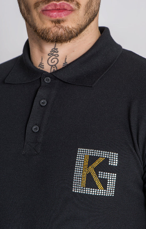 Black That Is Hot! Polo