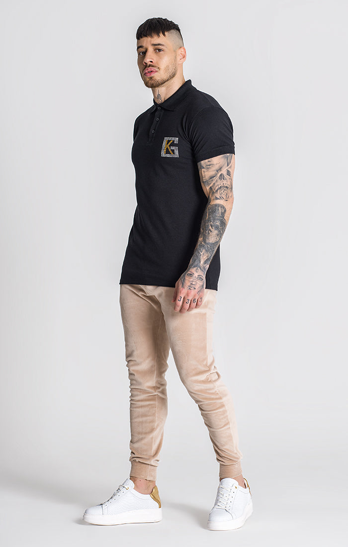 Black That Is Hot! Polo