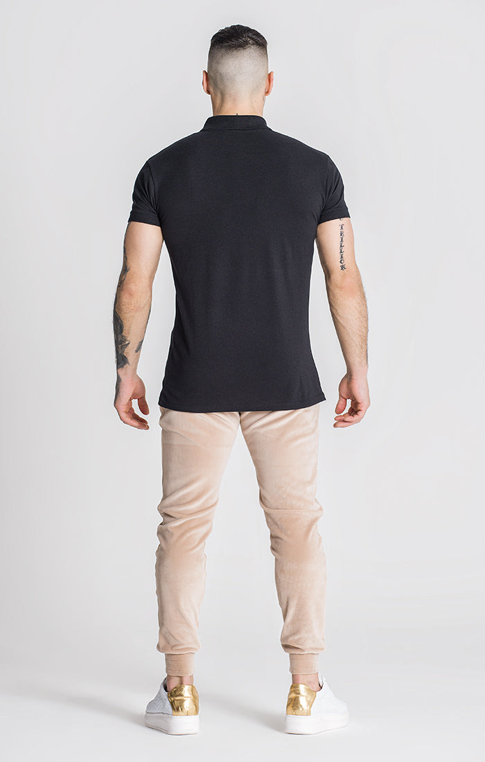 Black That Is Hot! Polo