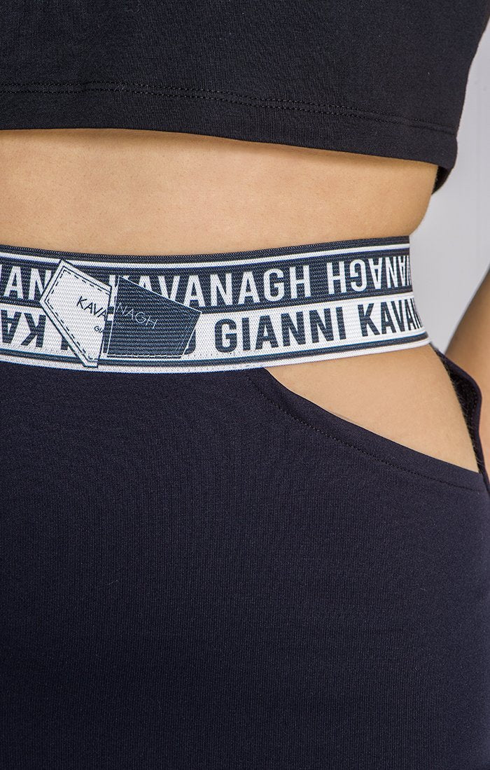 Black Yin Yang Skirt
