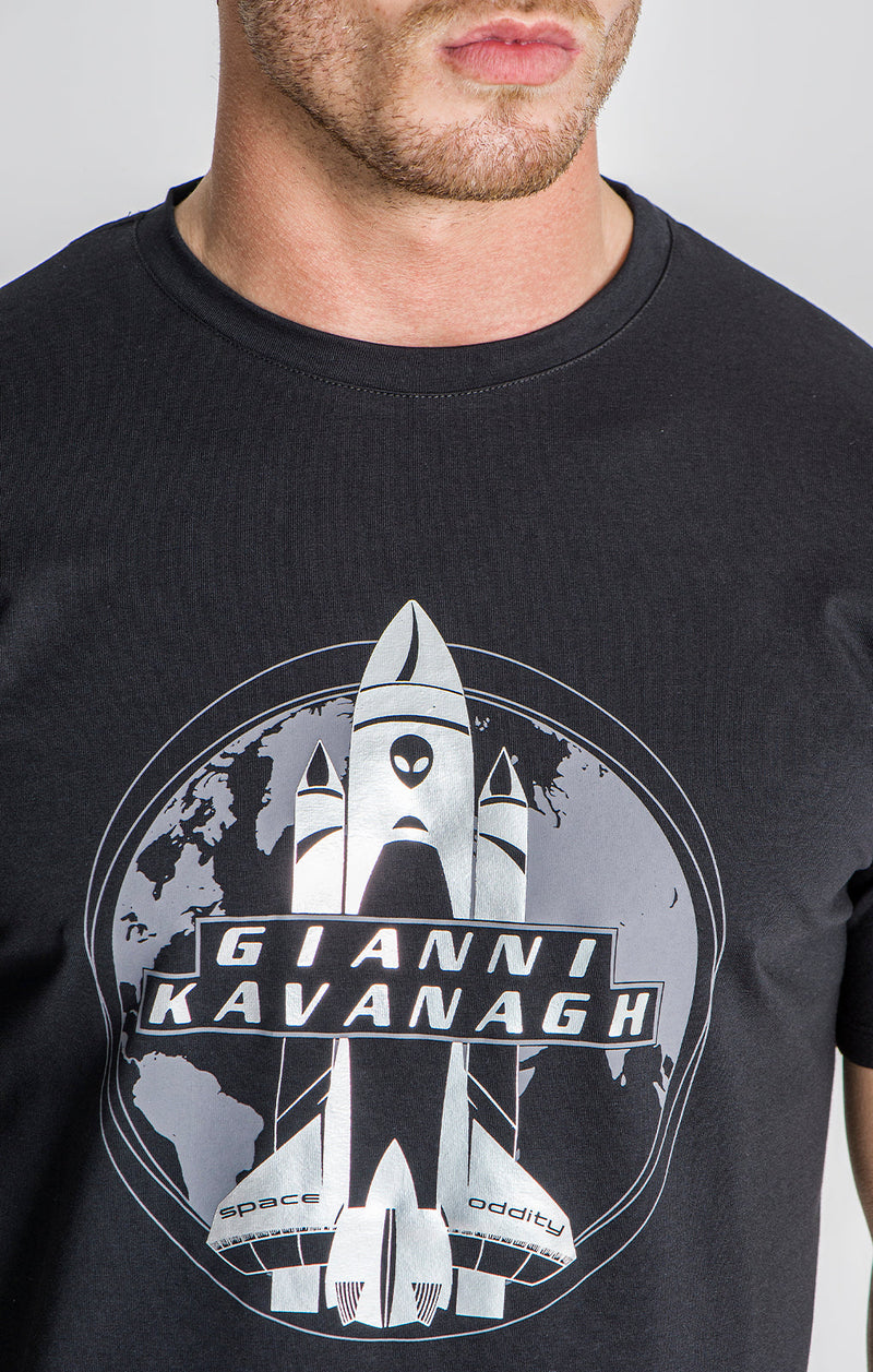 Black Interstellar Tee