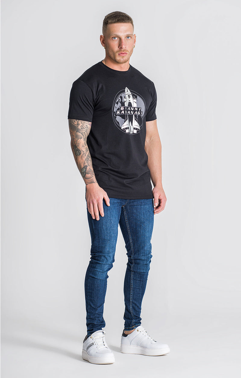 Black Interstellar Tee