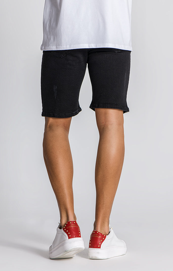 Black Label Denim Shorts