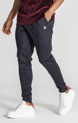 Burgundy Novel Pants