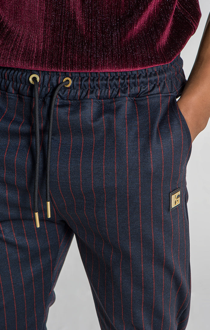 Burgundy Novel Pants
