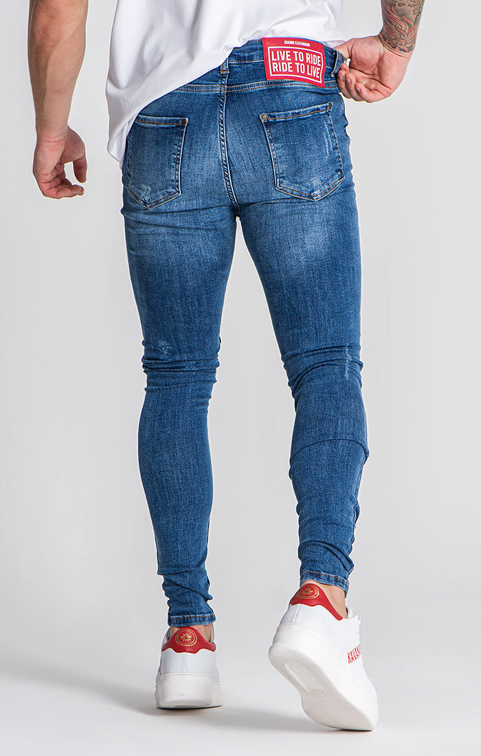 Dark Blue Ride Skinny Jeans
