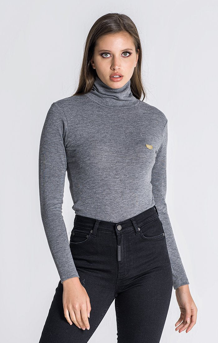 Grey GK Core Turtleneck