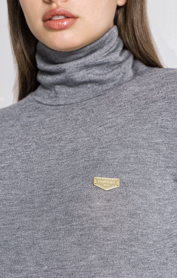 Grey GK Core Turtleneck