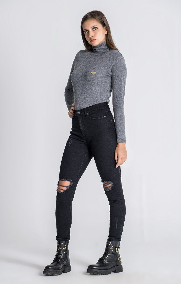 Grey GK Core Turtleneck