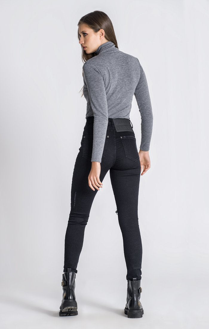 Grey GK Core Turtleneck