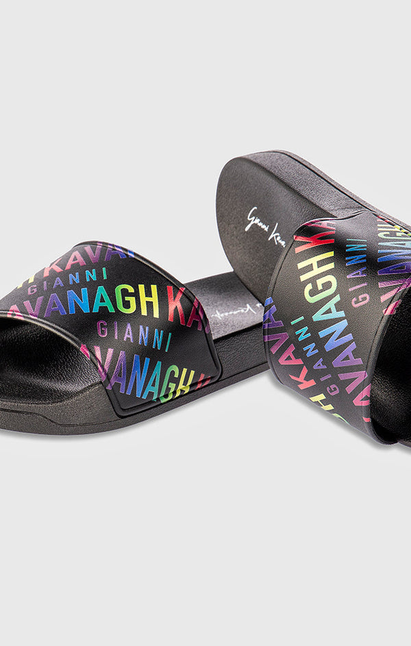 Multicolor Logomania Sliders