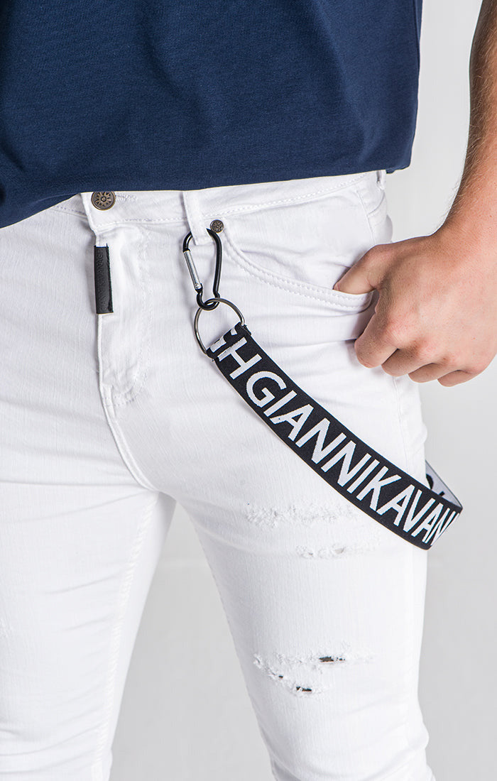 White 911 Skinny Jeans