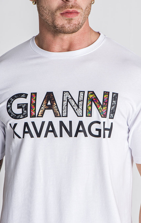 White Amazonia Tee