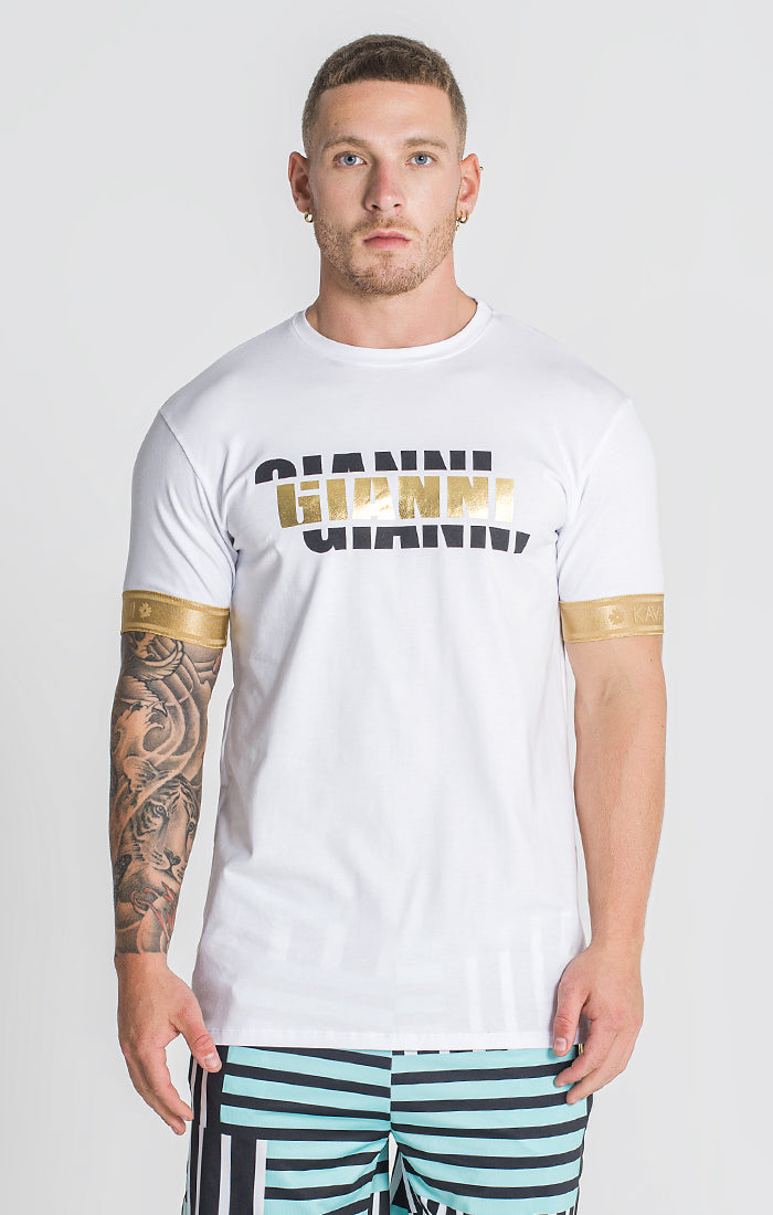White Disturbia Tee