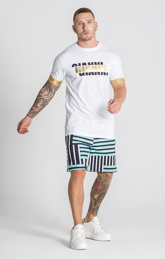 White Disturbia Tee