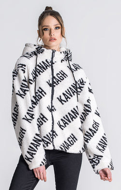 White Queens Sherpa Jacket