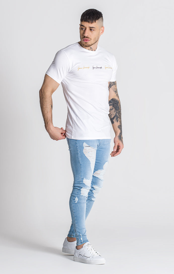 White Trivial Tee